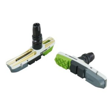 

Колодки тормозные BARADINE C55D для V-brake, картриджные, резьбовые, 72 мм, облегчённые, C55D