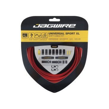 Тросы с оболочками JAGWIRE Universal Sport Shift XL, длинные, для переключателей, комплект, UCK602 от Vamvelosiped