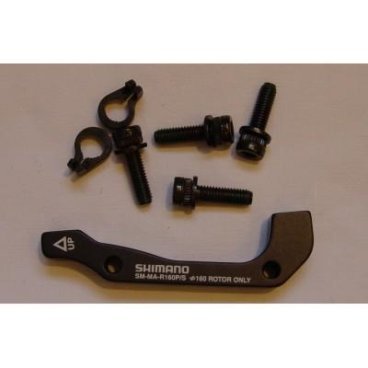 

Адаптер SHIMANO дискового тормоза SM-MA-R160P/S, болт 2 штуки, KSMMAR160PSA