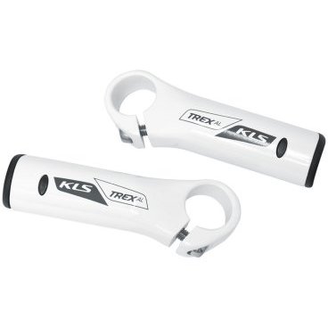 

KELLYS Рога TREX, 90мм, цельные, AL 6061, белые
