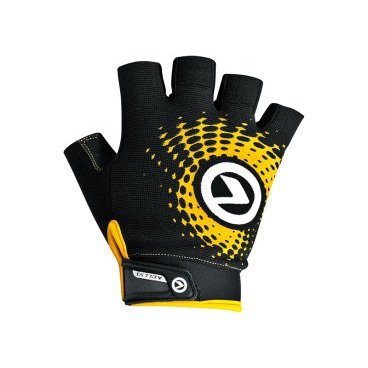 Перчатки KELLYS IMPACT SHORT Lycra, чёрный/оранжевый, XL, Gloves Lycra black-orange, XL