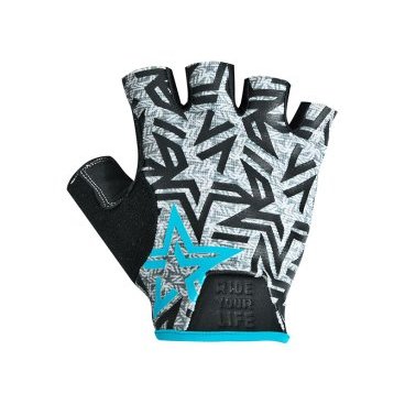 Перчатки KELLYS IMPULS short, без пальцев, голубые, XL, Gloves short sky blue XL