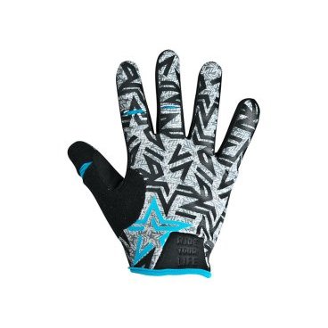 Перчатки KELLYS IMPULS long, голубые, S, Gloves long sky blue S