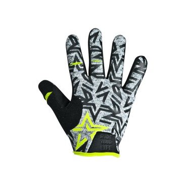 Перчатки KELLYS IMPULS long, салатовые, S, Gloves long lime green S