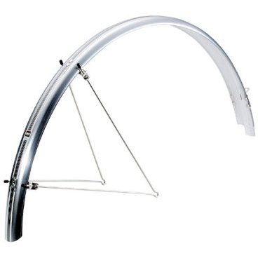 

Крылья велосипедные SKS Chromoplastics Р 50, 28", серебряный, 10121