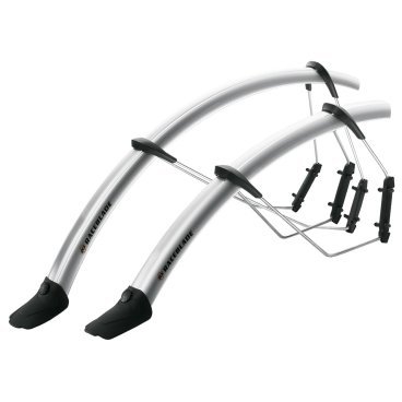 Крылья набор SKS Raceblade Set, 28, ширина 35 мм, крепление быстросьёмное, серебряные, 10088