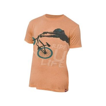 

Футболка мужская KELLYS "Dirt", хлопок/полиэстер, оранжевая, XL, Men's Dirt Tshirt