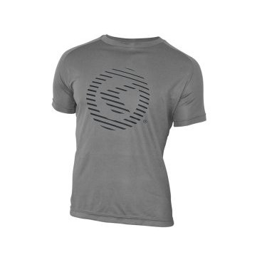 Футболка KELLYS Active M, с коротким рукавом, для занятий спортом, серая, Functional T-shirt