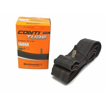 Камера велосипедная Continental Compact 20 Wide, 50-406 / 62-451, A34, автониппель, 0181271