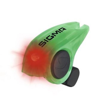 Фонарь стоп-сигнал Sigma Sport Brakelight, зелёный корпус, 31002