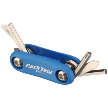 Мультитул Park Tool AWS-13, складной, шестигр-к, 3/4/5мм, torx T25, отвертка, PTLAWS-13