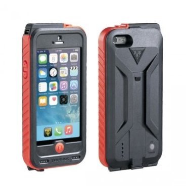 Чехол Topeak Weatherproof RideCase для iPhone 5/5S/5SE, с креплением, красный, TT9839BR от Vamvelosiped