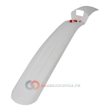 Крыло переднее SKS-11268 пластиковое, быстросъемное Shockboard XL 29 белое 0-11268