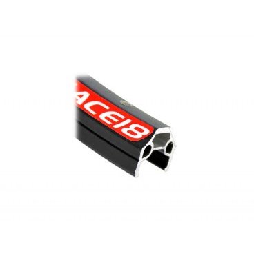 Обод ALEXRIMS ACE18, 28 (622х21,8/16,5х18,2мм), 36 отверстий, двойной, черный, 6-152518