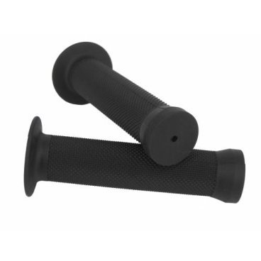 

Грипсы велосипедные HUALONG HL-G83, 22,2x130 мм, резина, черные, HL-G83