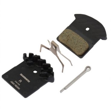 Тормозные колодки, для дискового тормоза SHIMANO J02A, с пружинкой и шплинтом, Y8LW98040
