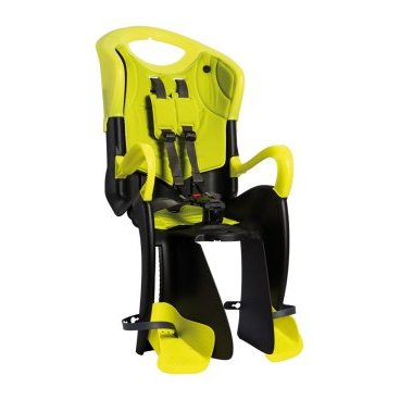 Детское велокресло BELLELLI Tiger Relax B-Fix, Hi-Viz, на подседельную трубу, до 22 кг, 01TGTRB0027