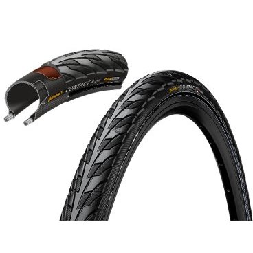 Велопокрышка Continental CONTACT, 26x1.75, 47-559, 180TPI, защита от проколов, 101314