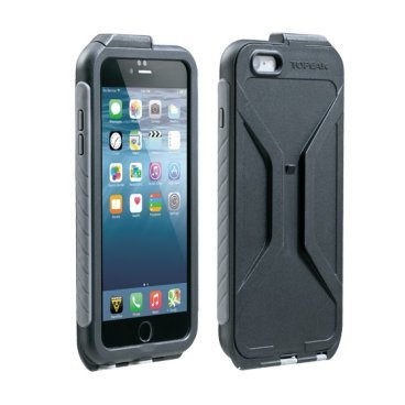 Чехол Topeak Weatherproof RideCase для iPhone 6/6S Plus с креплением, черно-серый, TT9848BG от Vamvelosiped