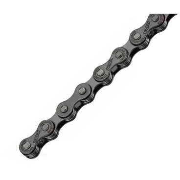 Цепь TAYA EL-018, 1 скорость, 1/2x1/8, 112L, чёрная, облегчённая (на 15%), EL-018
