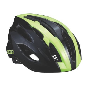 

Велошлем BBB Condor, шоссе/МТБ, черный/неоновый/желтый, L (58-61,5 см), BHE-35