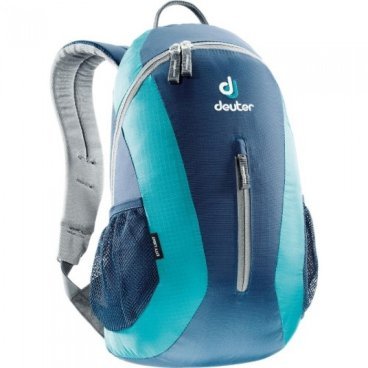 Рюкзак Deuter City Light, отделение для мокрой одежды, 45х24х17, 16 л, синий/голубой, 80154_3351