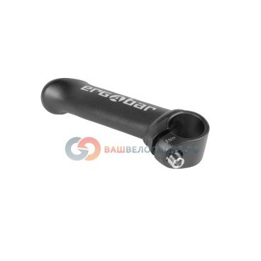 Рога для велосипеда Author алюминиевые короткие ABE-302 Blk ERGOBAR прямые 8-33152005