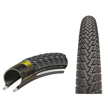

Велопокрышка Continental Top Contact Winter II Premium, 28 x 1 3/8 x 1 5/8 (37-622), зимняя, 100713