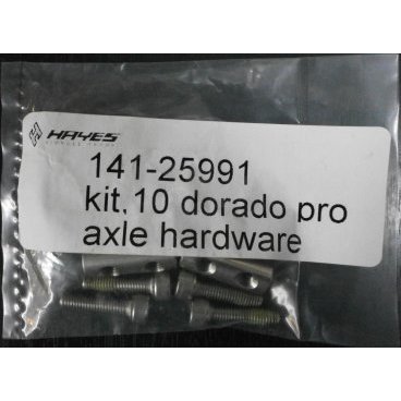 Болты крепления оси вилки Manitou Kit Dorado PRO Axle Hardware, 141-25991