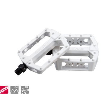 Педали Kore Rivera Thermo 9/16, белый, сталь, KPDRVR916WAT