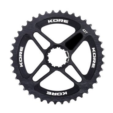 

Звезда задняя Kore Rear Sprocket, 42T, 10 скоростей, черная, SRAM совместимая, KCRR0242BAT