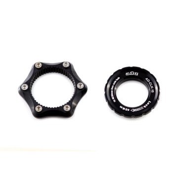 Адаптер A2Z, Center Lock - 6 болтов, замок 15/20мм, XTR, серый, AD-CLK 15 -7