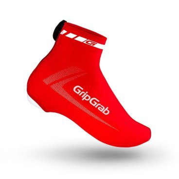 Велобахилы GripGrab RaceAero, полиамид/эластан, красный