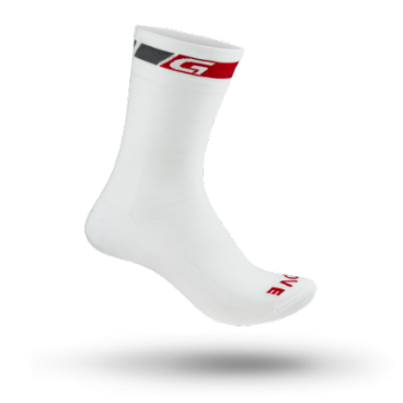 Велоноски GripGrab Summer Sock, сетчатые вставки, белый