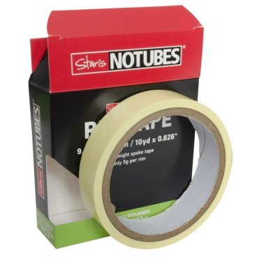 Бескамерная клейкая ободная лента Stans NoTubes, 9М x 25ММ, AS0033