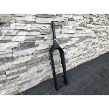 Вилка велосипедная ALEXBIKES AERO, карбон, чёрный матовый цвет, длина от короны до оси 483 мм