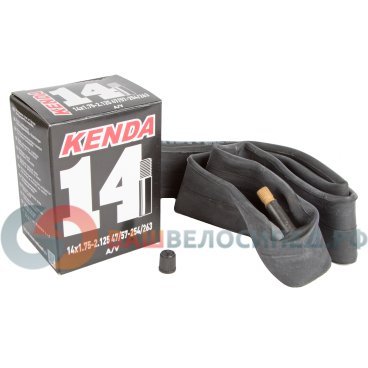 Камера велосипедная KENDA 14х1.75-2.125 (47/57-254/263) автониппель 5-511304