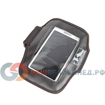 Сумка-чехол M-WAVE ARM BAG, для смартфона, на руку, 165х110 мм, неопрен, черная, 5-122381 от Vamvelosiped