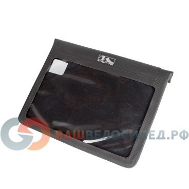 Сумка-чехол M-WAVE TABLET BAG, для планшета, на руль, 260х250х10 мм, влагозащитная, черная, 5-122585 от Vamvelosiped
