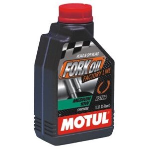 Масло MOTUL Fork Oil Factory Line Medium,  для вилок, 10w, синтетическое, 1 л, 105925