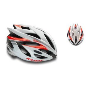 Каска Rudy Project RUSH WHITE-RED FLUO SHINY S