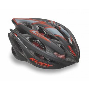Каска Rudy Project STERLING BLACK - RED FLUO MATT S/M