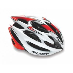 Велошлем Rudy Project STERLING MTB WHITE-RED FLUO SHINY L