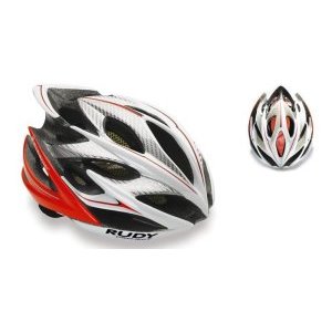 Велошлем Rudy Project WINDMAX WH/RED FLUO SHINY S/M