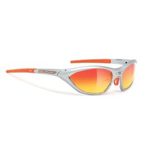 Очки Rudy Project APACHE SX SILVER M/LASER RED+ORANGE&TIPS