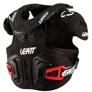 Защита панцирь+ шея подростковый Leatt Fusion Vest Junior 2.0, черный 2018
