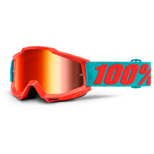 Велоочки 100% Accuri Passion Orange / Mirror Red Lens, 50210-197-02
