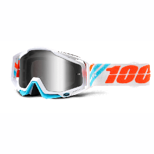Велоочки 100% Racecraft Calculus Ice / Mirror Silver Lens, 50110-205-02