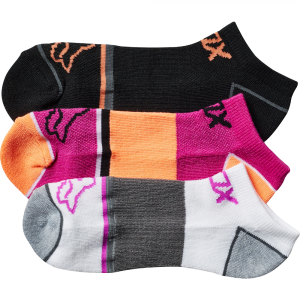 Носки женские Fox Perf No Show Socks, 3 пары, Berry Punch 2017