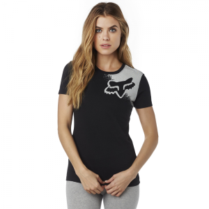 Велофутболка женская Fox Palpitate Crew SS Tee, черный 2016